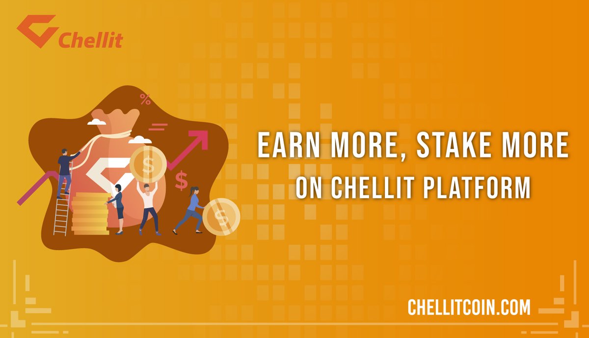 Staking with #Chellit wallet has an interest-bearing savings account model. By staking #CHLT, stakers will receive rewards🤩 based on attractive interest rates. To earn higher rewards, stake more CHLT!

#ChellitCoin #Cryptoasset #staking #blockchaintechnology