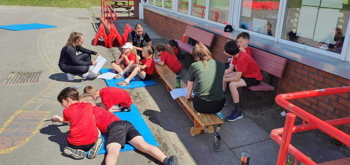 MoveWellFG's tweet photo. It was awesome working with @StJamesSkem Y4 pupils in the 🌞 today. They showed impressive fundamental movement skills &amp; had some great #coproduction ideas for a #physicalactivity intervention! Great work Y4, see you next term👏👏👍
@PhysActivityEd @LJMUPAEx @RPOTyler @emma_ash https://t.co/jCda90uQps