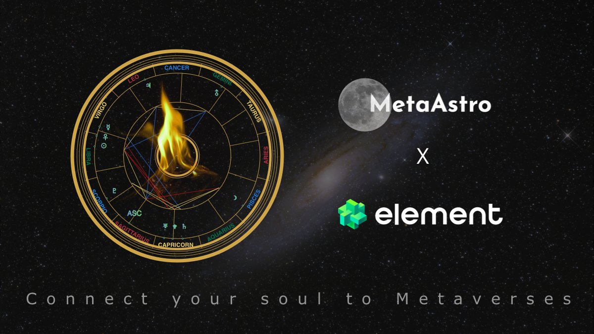 MetaAstroDAO's tweet photo. 🥳 New #MetaAstro FRIEND coming!

🎊 @Element_Market provides a multi-chain and open marketplace where you can trade Etherum, BNB Chain, Polygon and Avalanche assets and find any of the collections

Welcome @Element_Market !! 🤗 https://t.co/fpn5BV8kKg