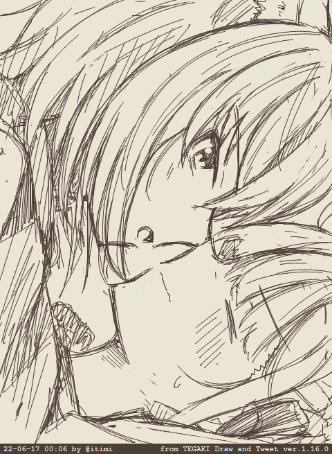 ( ˘ω˘ ) #tegaki_dt 
