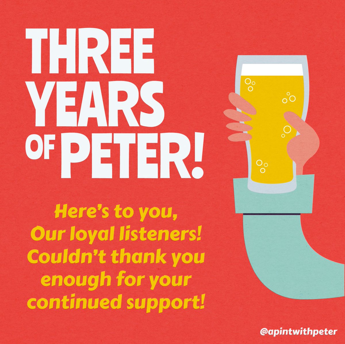 A Pint With Peter tweet media