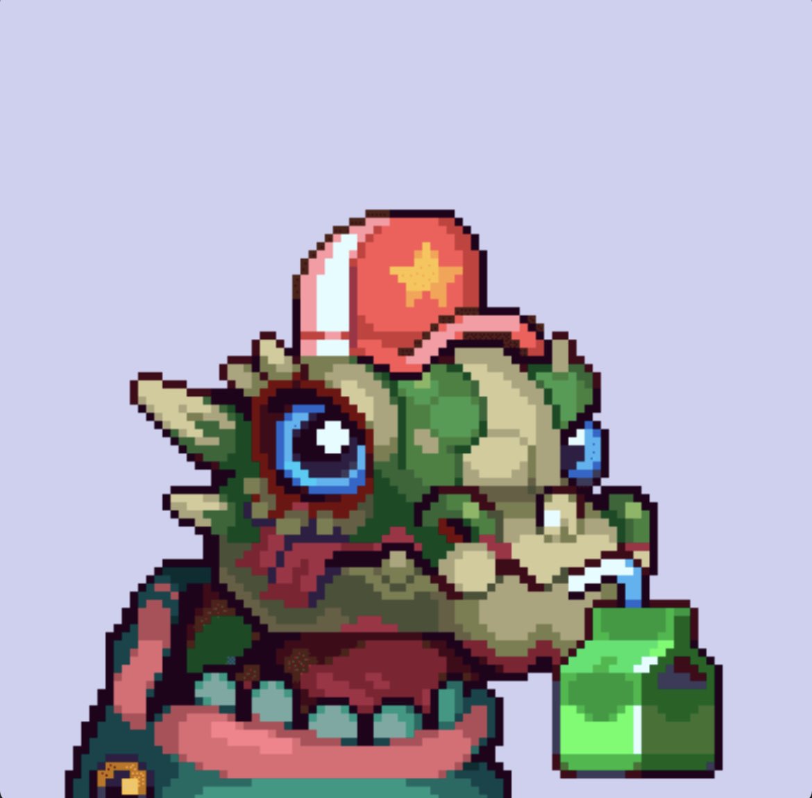 Saw this rank 91 baby <a href="/BoryokuDragonz/">Bōryoku Dragonz</a> sitting on the floor 👀

How could I miss the perfect opportunity to join the Dragon Den? 🐉