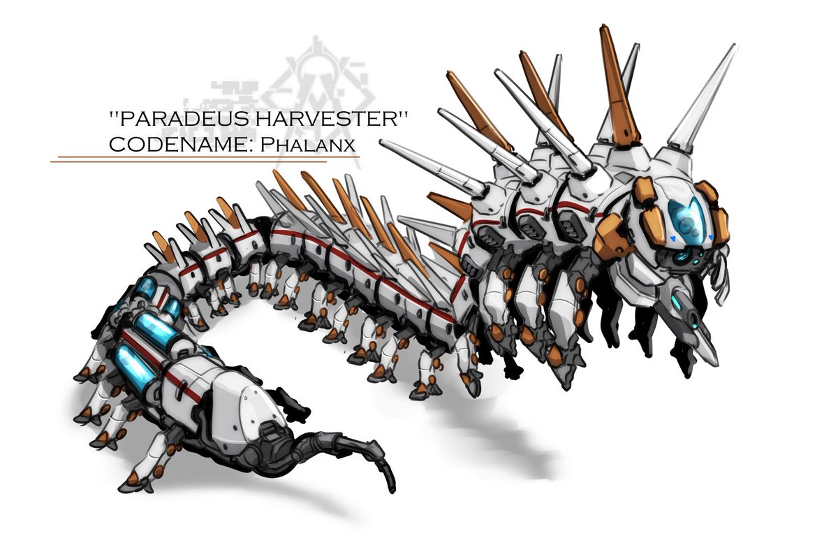 「Paradeus unit concept
"Phalanx"
#ドルフロ #G」|Haon | Commissions Closed (3/3)のイラスト