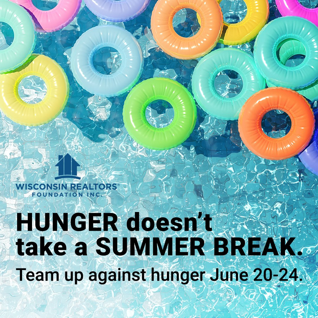 WIREALTORSWRF's tweet photo. School is out and that means meals are being missed! Next week WRF will be double matching all donations $50 and up. $1=3 meals so your $50 provides 450 meals for Wisconsin children. That's a whole summer's worth of meals. Donate at https://t.co/Ziq7SFKhVa https://t.co/uxqcA1Kt6L