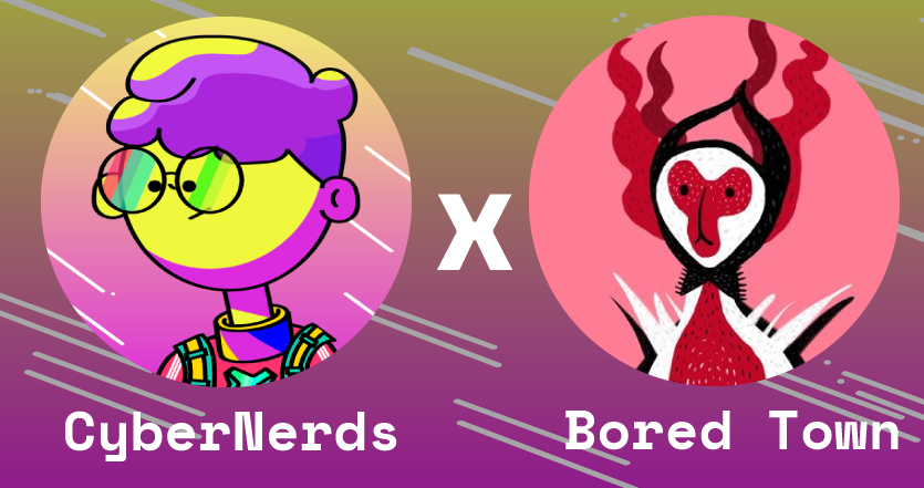 WL giveaway for Bored Town citizens!

👹10 whitelist slots for <a href="/CyberNerdsOP/">CyberNerds | CC0 🔴✨ : Mint live</a> 🤓

⚪️Follow <a href="/CyberNerdsOP/">CyberNerds | CC0 🔴✨ : Mint live</a> &amp; <a href="/BoredTownNFT/">𝙱𝙾𝚁𝙴𝙳 𝚃𝙾𝚆𝙽 👹</a>
🔴Like &amp; RT
⚫️Tag some nerds
 
⏱️24 hours

Bored Town holders, please join discord.gg/boredtown for exclusive WL

#CyberNerds #BoredTown #CC0 #nftart