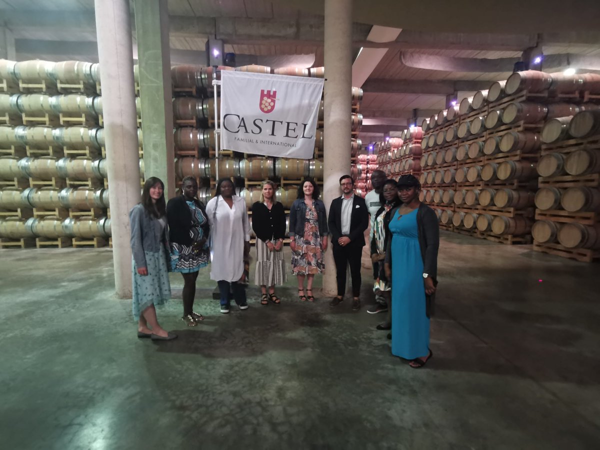 BVSGroupe's tweet photo. ["INCENTIVE" FORCE DE VENTE BVS DISTRIBUTION CAMEROUN ]

Une délégation de 06 personnes de BVS Cameroun conduite par la Directrice Commerciale Madame Solange KAMGA CHATUE, a effectué du 27 mai au 03 juin 2022, un séjour à Bordeaux dans le cadre d'un programme (1)

#BVSGroup https://t.co/w8doytg1hC