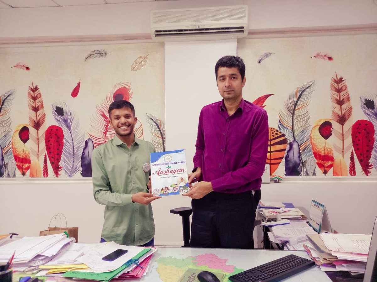 Met Sh Shantanu Sharma Ji, ADC Sonipat and discussed about working of SSF in the society.
#adcsonipat #ssf #socialwork 
#cmmanohar #pmnarendermodi