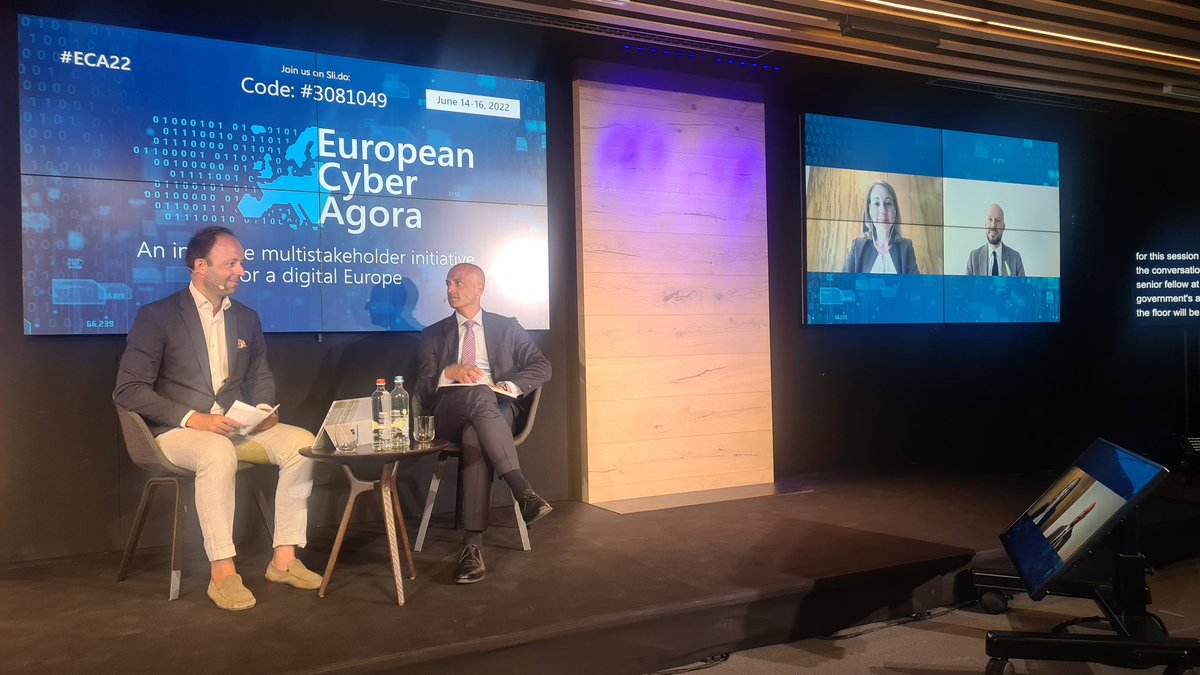 LRozentale's tweet photo. Has the Russian invasion of Ukraine improved the EU-NATO cooperation? Cyber veteran @WStaniecki joins the discussion as well at the closing session of the #ECA22. https://t.co/UXyGwzDkbD