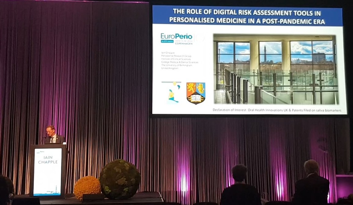 praveenperio's tweet photo. It's starting! Looking forward to @l_chapple presenting on thr role of risk assessments in dentistry
@lizchapple @BSPerio @unibirm_MDS #Europerio10 https://t.co/m3q7KPHyZ5