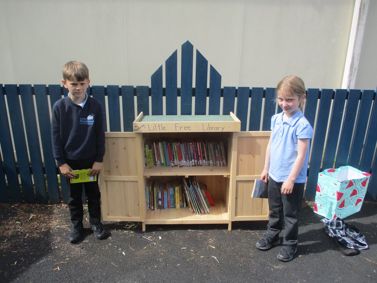 Cleo and her family have built our school a Little Book Library which is now outside in the playground. Children can bring a book from home and swap it with one from the library. Thank you Cleo! It’s fantastic!