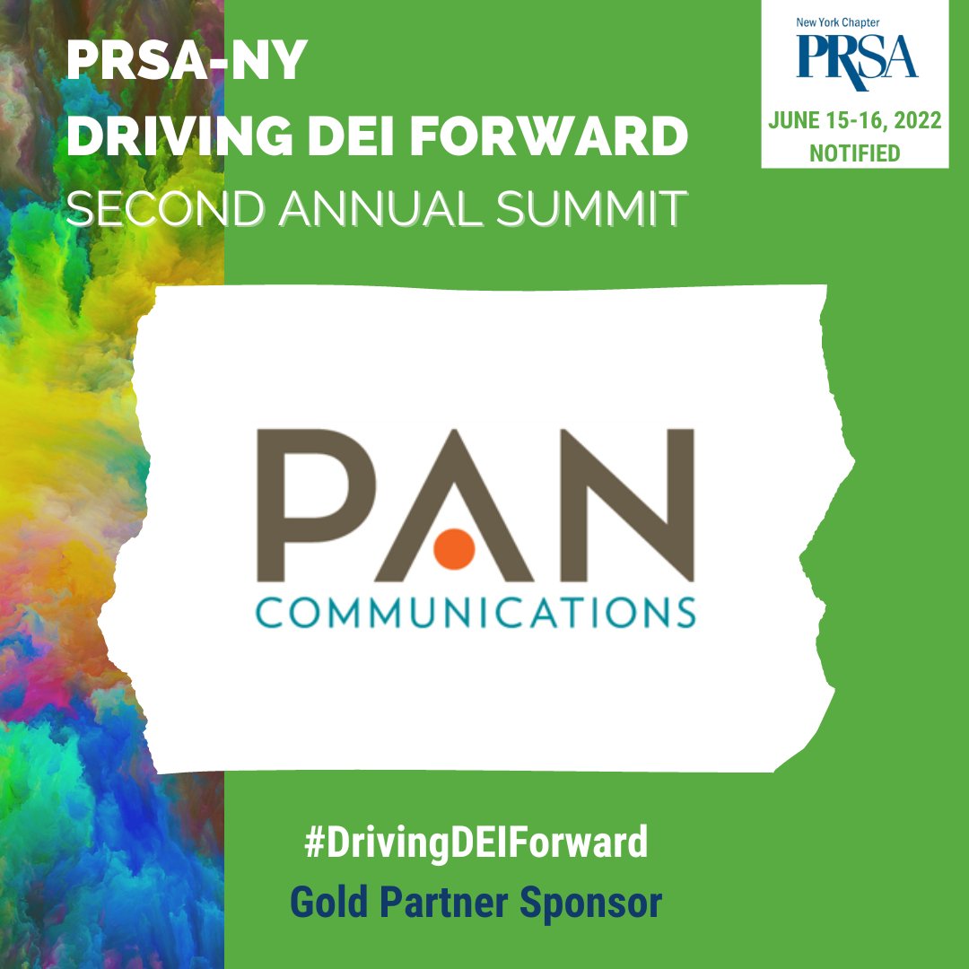 prsany's tweet photo. For the second year in a row, we are proud to have @PANcomm as a #DrivingDEIForward sponsor.

At PAN, they embrace a people-first culture and are committed to fostering an environment of diversity and inclusivity. 

Learn more at https://t.co/82E2oSKgkA. https://t.co/IoddkCGZyG