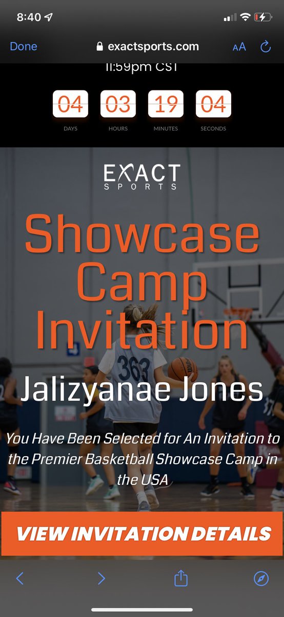 neekyunique2's tweet photo. Blessed to receive an invitation to the  @EXACTSports camp. I will be in Houston,Texas July 2nd showcasing my talent. @LgrBasketball #13 #classof2023 https://t.co/PFAEyN9gD8