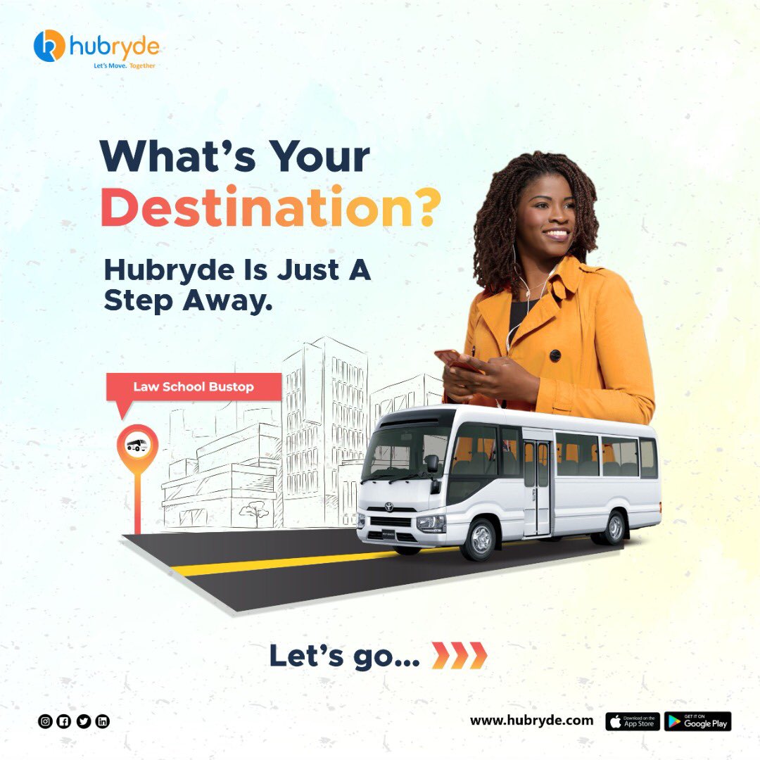 We are not miles away like your regular ride-hailing services. We are one step away from you. 

What's your destination? 

Our task is to be timely and follow the right path to support you in achieving your daily goal.

Android: apps.apple.com/ng/app/hubryde…

#ThrowbackThursday