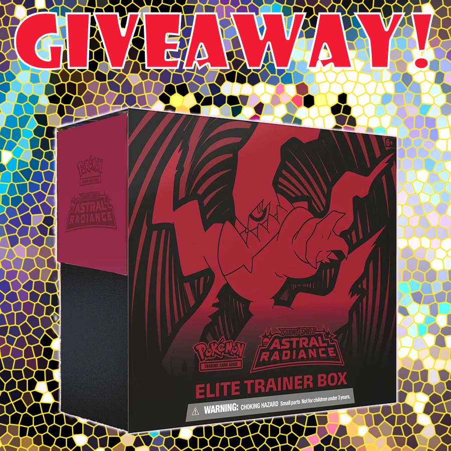 We're back with more giveaways starting with an Astral Radiance ETB! 

To enter:

1) Follow us
2) Like &amp; retweet this post
3) Tag a fellow Poké fan!

Fear not if you don't win, they are available on our website at the low price of £34.49!

doublesleeved.co.uk/products/pokem…

Good luck! 💖