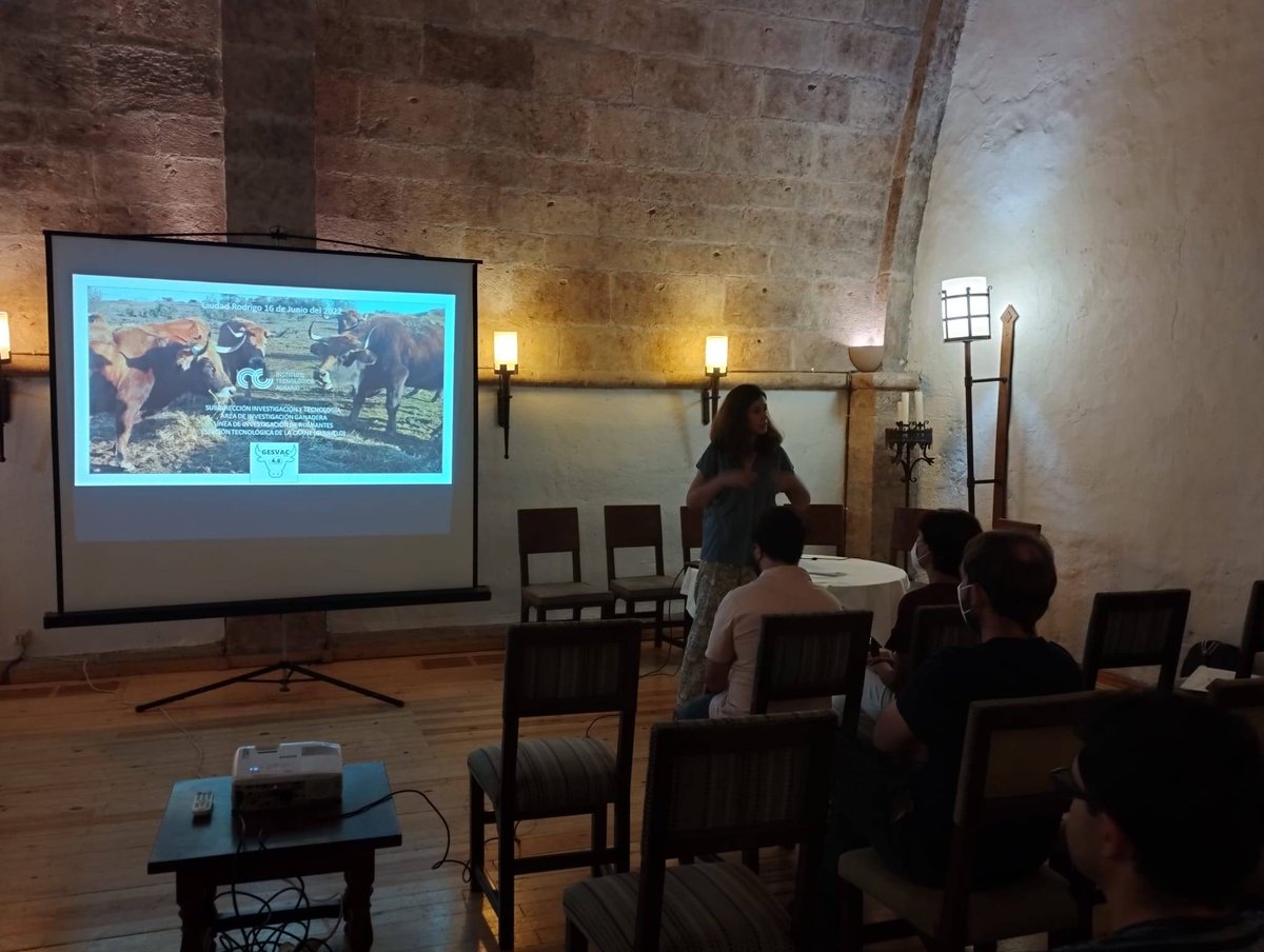 Hoy hemos celebrado en Ciudad Rodrigo la jornada <a href="/gesvac/">GESVAC 4.0</a>  tecnología living lab al servicio de la ganadería, que ha servido para exponer a los profesionales del sector el trabajo realizado en el marco de este proyecto innovador y sus perspectivas de futuro.
#ITACyL #Vacuno