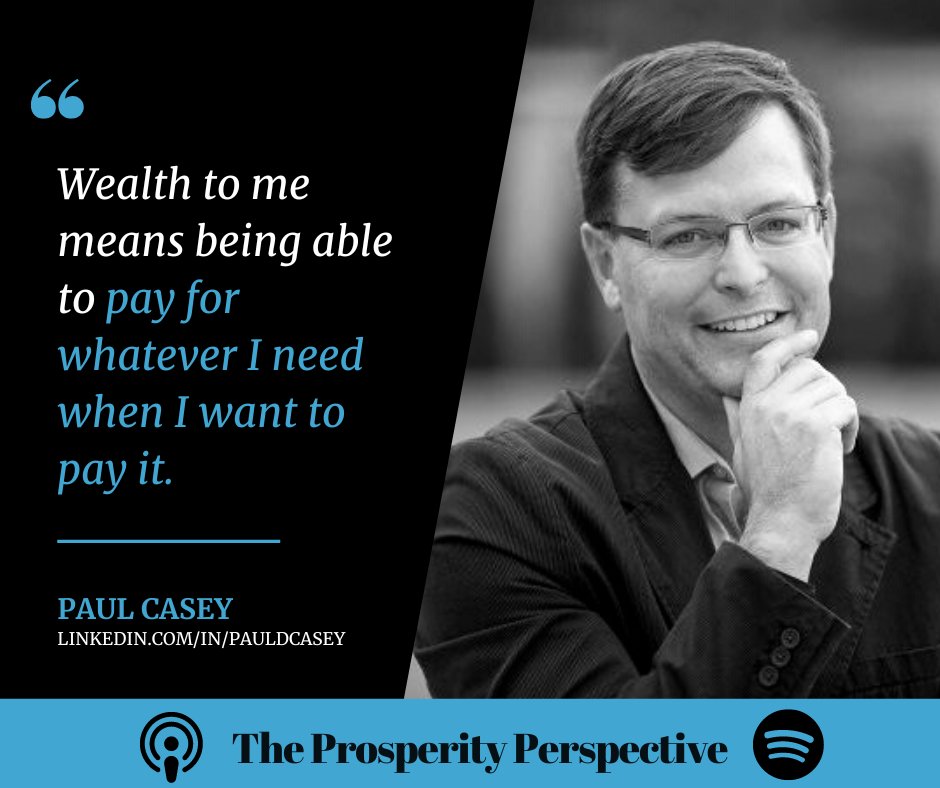 I had a really good conversation with Paul about WEALTH. 

How would you define wealth for your situation, and have you factored in the elements of lost time?

Paul has set up a system for defining and achieving personal wealth on our episode.

Check it out!   ...