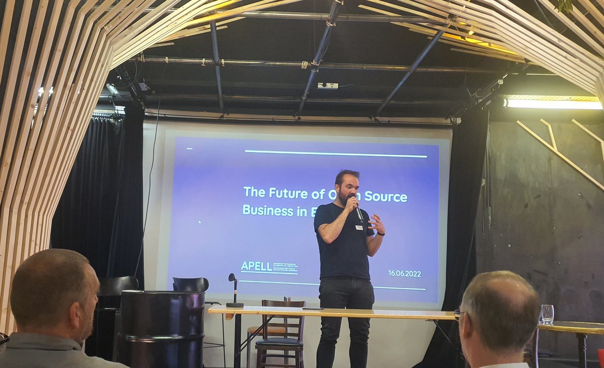 The "soverign" clouds of Microsoft and others will not solve the problem of technological dependency and technological sovereignty. The open source industry has to cooperate to built alternatives says <a href="/fred_blachetta/">Frederik Blachetta</a> from <a href="/Datareport/">Dataport</a> at the <a href="/apell_eu/">APELL</a>