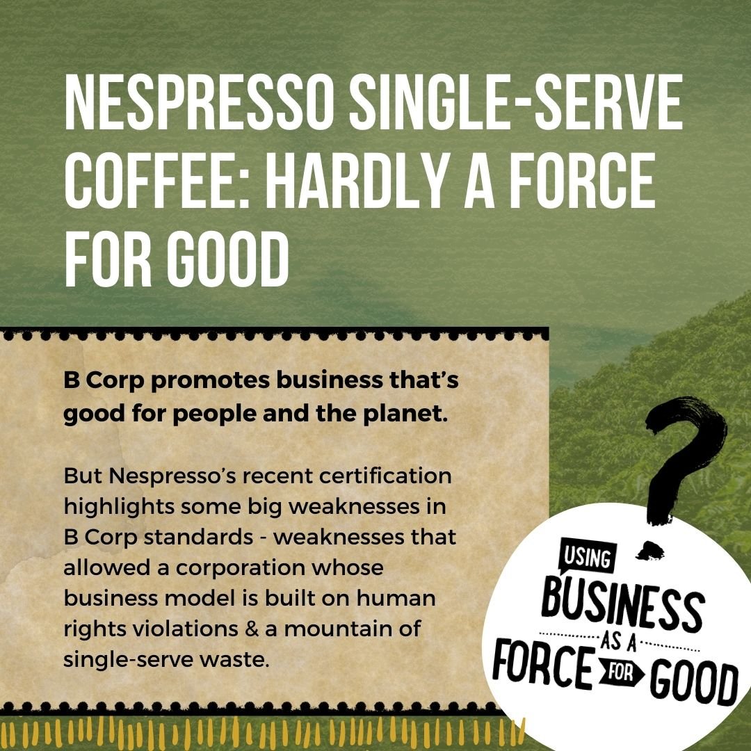 The #BCorp standard is at risk say @AllGoodBrand, Better APC, <a href="/coopcoffees/">Cooperative Coffees</a>, <a href="/DrBronner/">Dr. Bronner's</a>, <a href="/exiliorcoffee/">Exilior Coffee</a>, <a href="/fairworldprj/">Fair World Project</a>, <a href="/grovecollab/">Grove Collaborative</a>, <a href="/loacom_/">LOACOM</a>, <a href="/laudethelabel/">LAUDE the Label</a>, <a href="/LotusFoods/">Lotus Foods</a>, <a href="/Mightybytes/">Mightybytes</a>, <a href="/ModSpec/">Modern Species</a>, <a href="/Peace_Coffee/">Peace Coffee</a>, <a href="/ajustcup/">Thanksgiving Coffee</a>, <a href="/thinkPARALLAX/">thinkPARALLAX</a>, VIANOVA fairworldproject.org/the-b-corp-sta… #fairtrade
