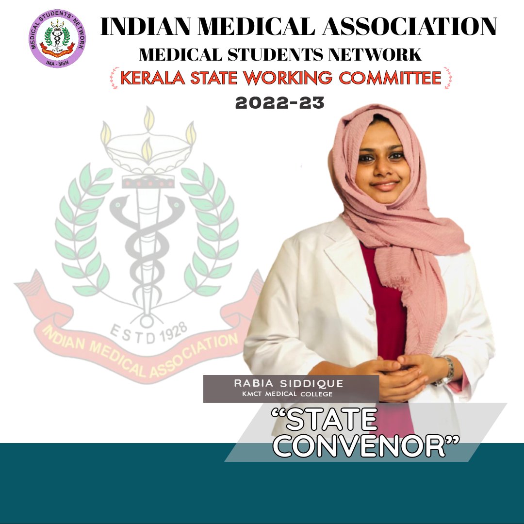 ima_msn's tweet photo. Congratulations to Newly Elected leaders of IMA MSN Kerala  2022 -23! https://t.co/tB3HHJ1Ak8