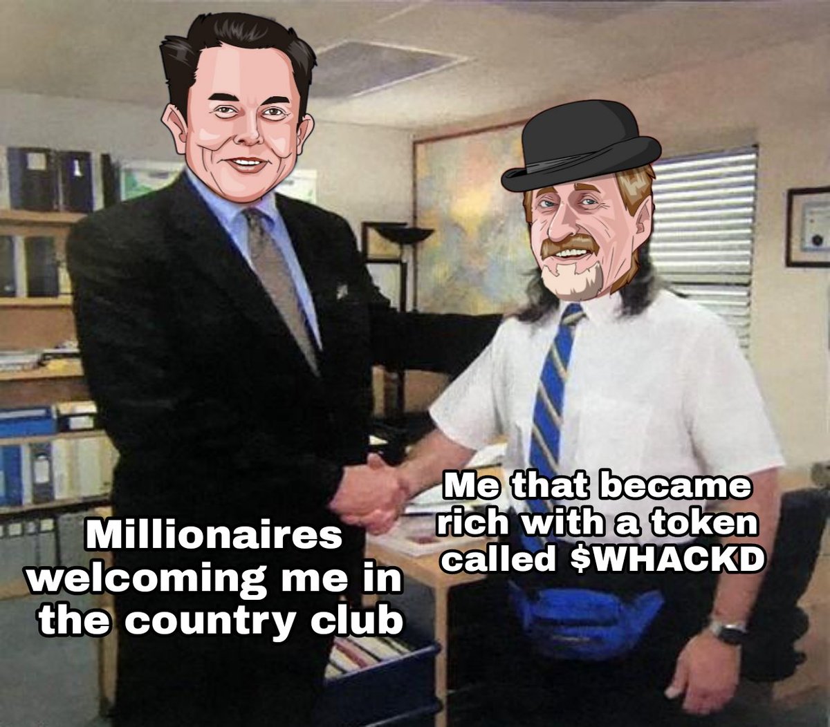 Shout out to the WHACKD community for hosting this meme Competition 

Take part!
getwhackd.org/activities

$WHACKD <a href="/TokenWhackd/">$WHACKD</a>

My entry😌❤
