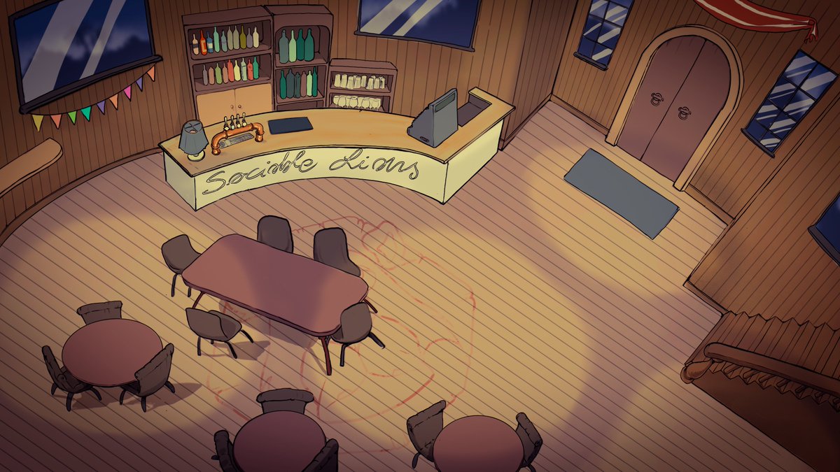 PartyHuntersUC's tweet photo. The PHUC hall is the best floor for socializing and making new friends. A large circular space for dancing and having fun, an elegant cocktail bar and large windows overlooking the surrounding landscape characterize the meeting point of the Sociable Lions.

#NFTs #nftclub #nftart https://t.co/Dw5cruMp6a