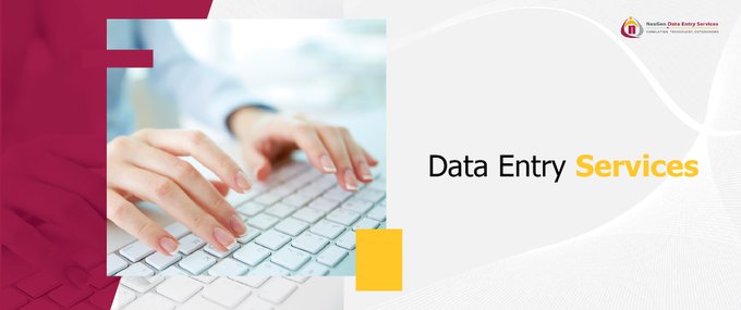 nexgendataentry's tweet photo. Entering the significant data from various resources and keying them into a client-prescribed format.
Get details: https://t.co/pxdTDttQNb
Contact us: support@nexgendataentry.com
#dataentryservices #outsourcing #dataentry #offlinedataentry #productdataentry #exceldataentry #bpo https://t.co/3XUs2g105d