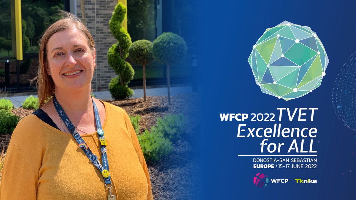 🤞We are wishing our Deputy Principal, <a href="/Vivbuckley/">Viv Buckley (she/her)</a>, the very best of luck at the <a href="/Wfcp2022/">WFCP 2022 World Congress</a> Awards of Excellence. 

Viv is nominated in the 'Outstanding Educator' category, which we already think she is!

#WFCP2022 #TVET #Excellence