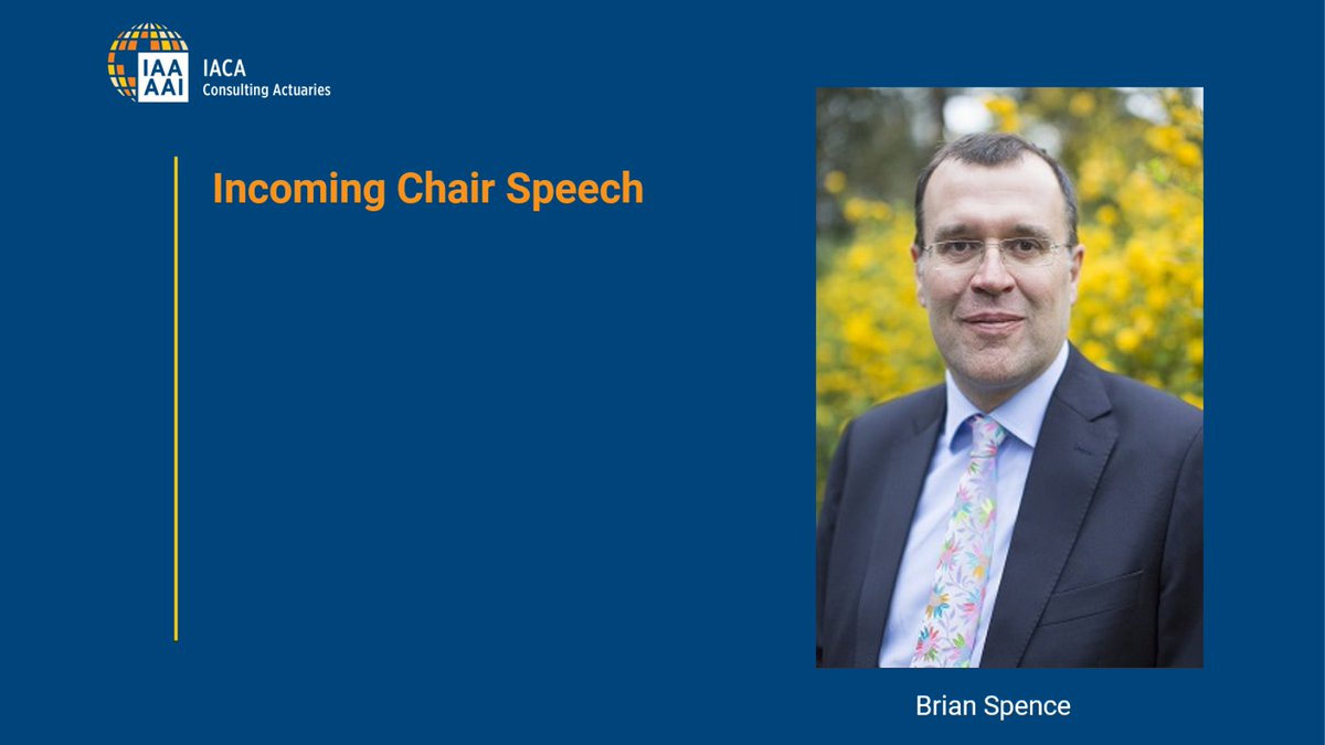 Congratulations to Dalriada's Brian Spence who was appointed the Chair of IACA (International Association of Consulting Actuaries) at the annual general meeting yesterday.

The appointment will last 2 years and Brian is stepping up from the Vice-Chair position.