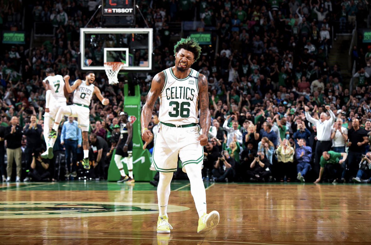 nicksoares87's tweet photo. @tdgarden will be buzz in’ tonight! Big game tonight! #Csin7 @celtics https://t.co/gCS3ZtMkGs