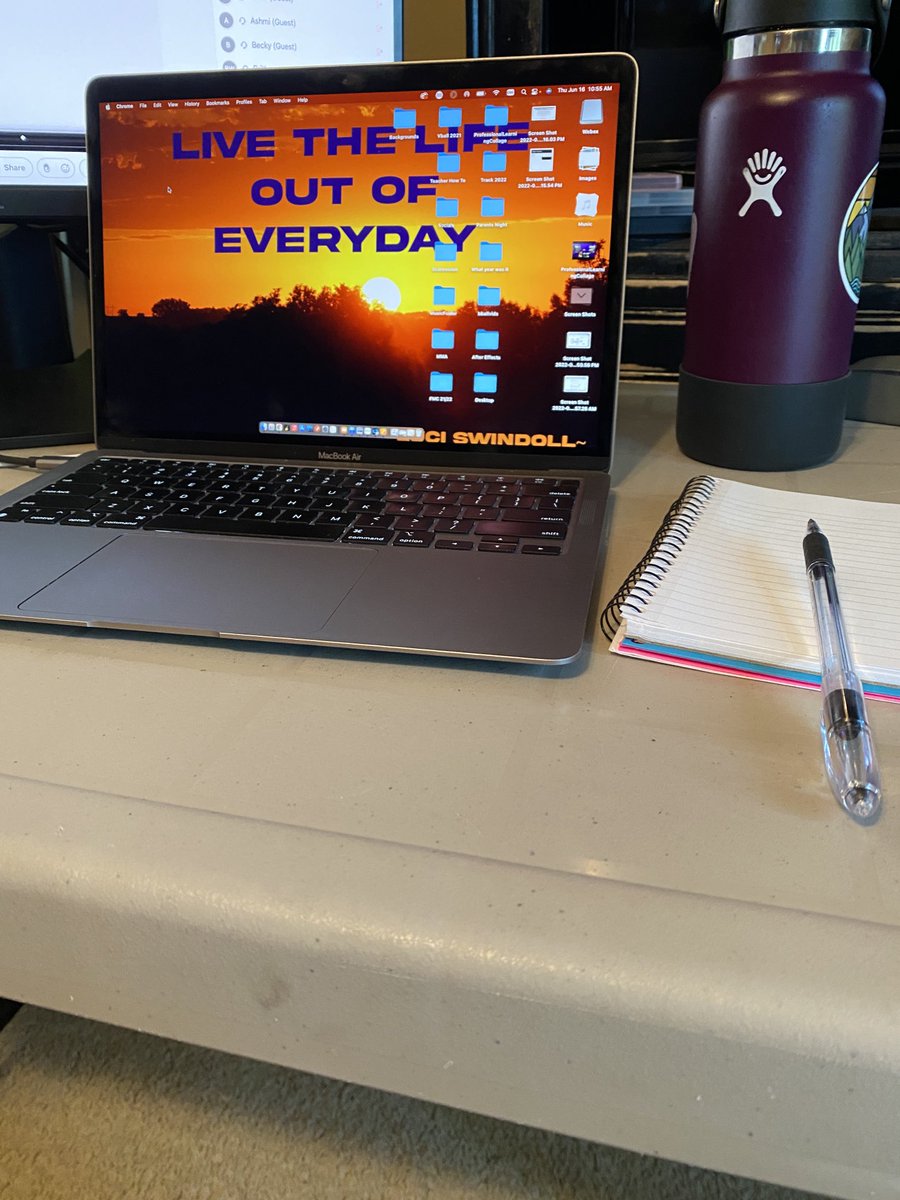 Ready for Day 2!! 💜💜#AppleLearningCoach #wootwoot