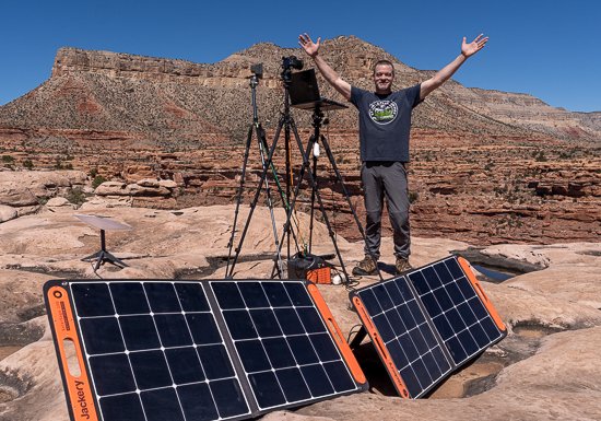 TimShieldsPhoto's tweet photo. Wow!  @SpaceX just tweeted out my live photography webinar from the Grand Canyon using Starlink! Read all about it here: https://t.co/hh5BCU5y9H
#starlink #ElonMusk #photography #landscapephotography #photographyacademy https://t.co/mOXJDXOzOP