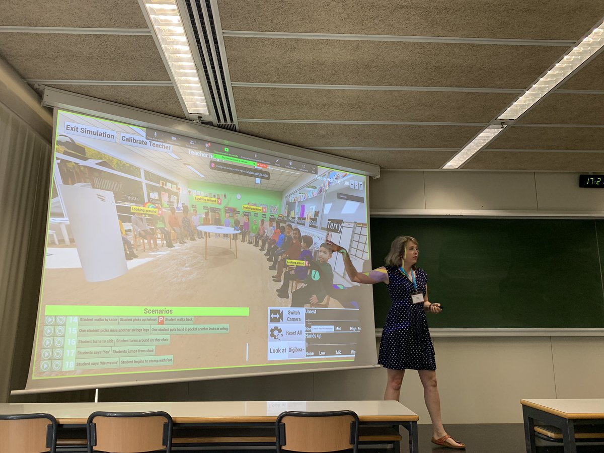 hansbeldhuis's tweet photo. At the #HEAd conference colleagues Bas Blom and @jolienmouw presented their work on #ActiveLearningClassrooms and VR technology for kindergarten classroom management. Their papers https://t.co/HEiN03yE87 and https://t.co/WVRVt7D076 @univgroningen https://t.co/rsDG8uRlWn