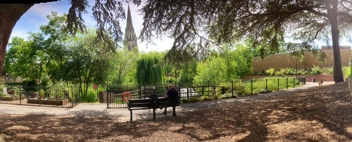 Definitely a day for finding a shady spot