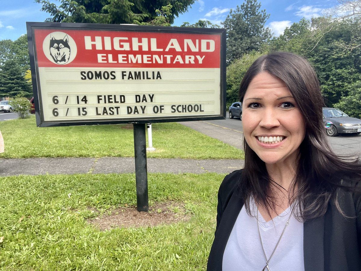 Today I finished my 4th year as a principal and 20th year in education. So honored to serve this amazing Spanish Dual Language Community!! <a href="/HIES_Huskies/">Highland Elementary School</a> #somosfamilia