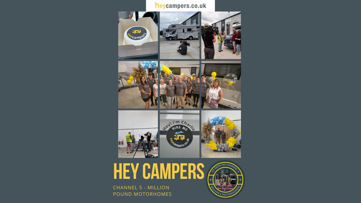 This time last year we were being filmed for Channel 5's Million pound motorhomes - what a fantastic experience and it certainly helped to establish our fast growing business

#throwbackthursday
#motorhomeadventures
#ukstaycation