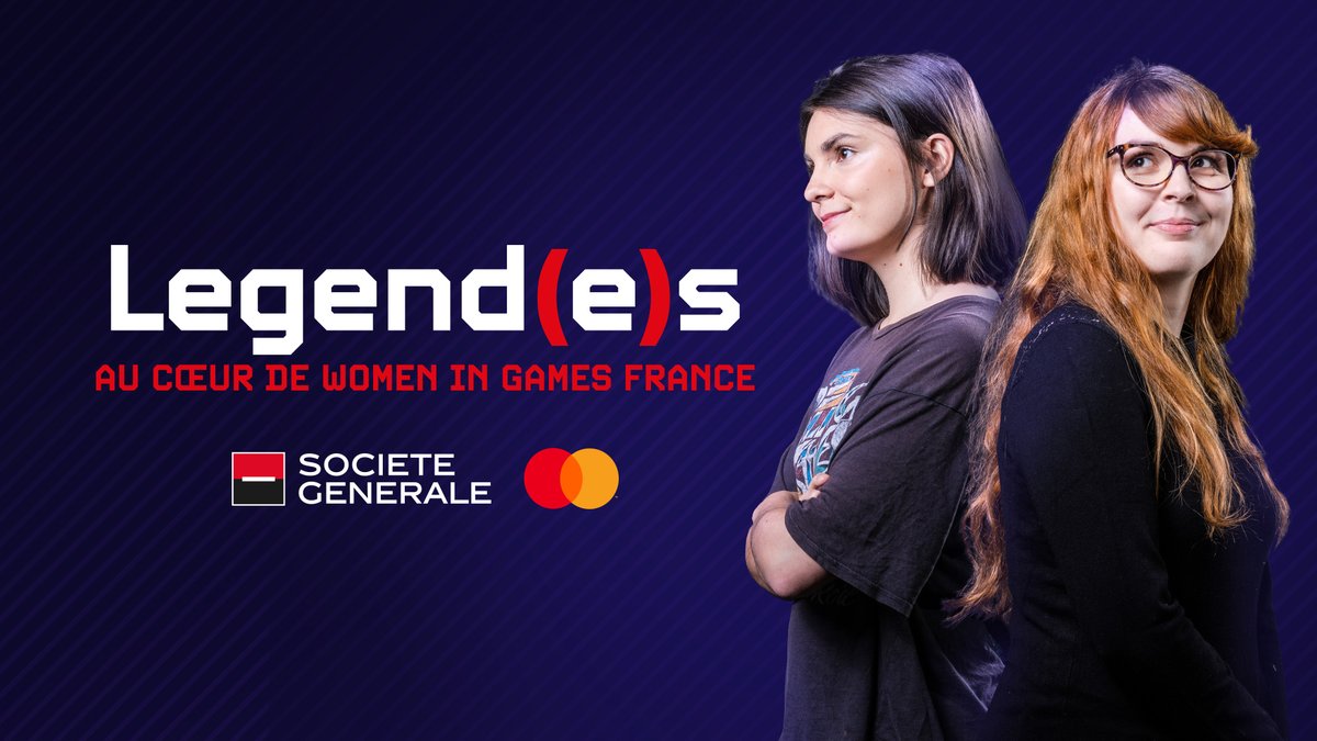 📣Le documentaire "Legend(e)s, au cœur de Women in Games France" produit par <a href="/SGesport/">Société Générale Esport</a> et <a href="/MastercardFR/">Mastercard France</a> est désormais disponible 🔥 

📺bit.ly/3OhveiD

Revivez et partagez le parcours de <a href="/SaltyViki/">Viki ✨</a> et <a href="/Noxtra_LoL/">Noxtra 🇫🇷🔻</a> lors de la saison 3 de notre incubateur esport #IWIG !
