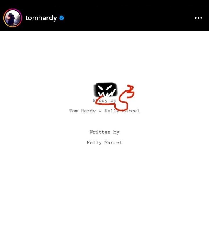 MarveIFacts's tweet photo. Tom Hardy posted the #Venom3 script cover

‘Here we go. Last dance’ https://t.co/184jpKcKuD