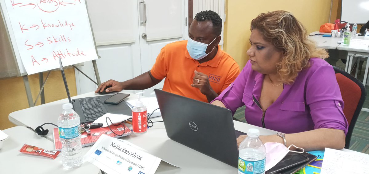 crosqcaricom's tweet image. 🙌CROSQ technical officers and some of our regional officers have been helping us this week with the development of new QI courses we hope to offer before the end of the year. Stay tuned!
#qualityatwork #11thEDF #TBTProgramme #elearning #coursedevelopment #qualityinfrastructure