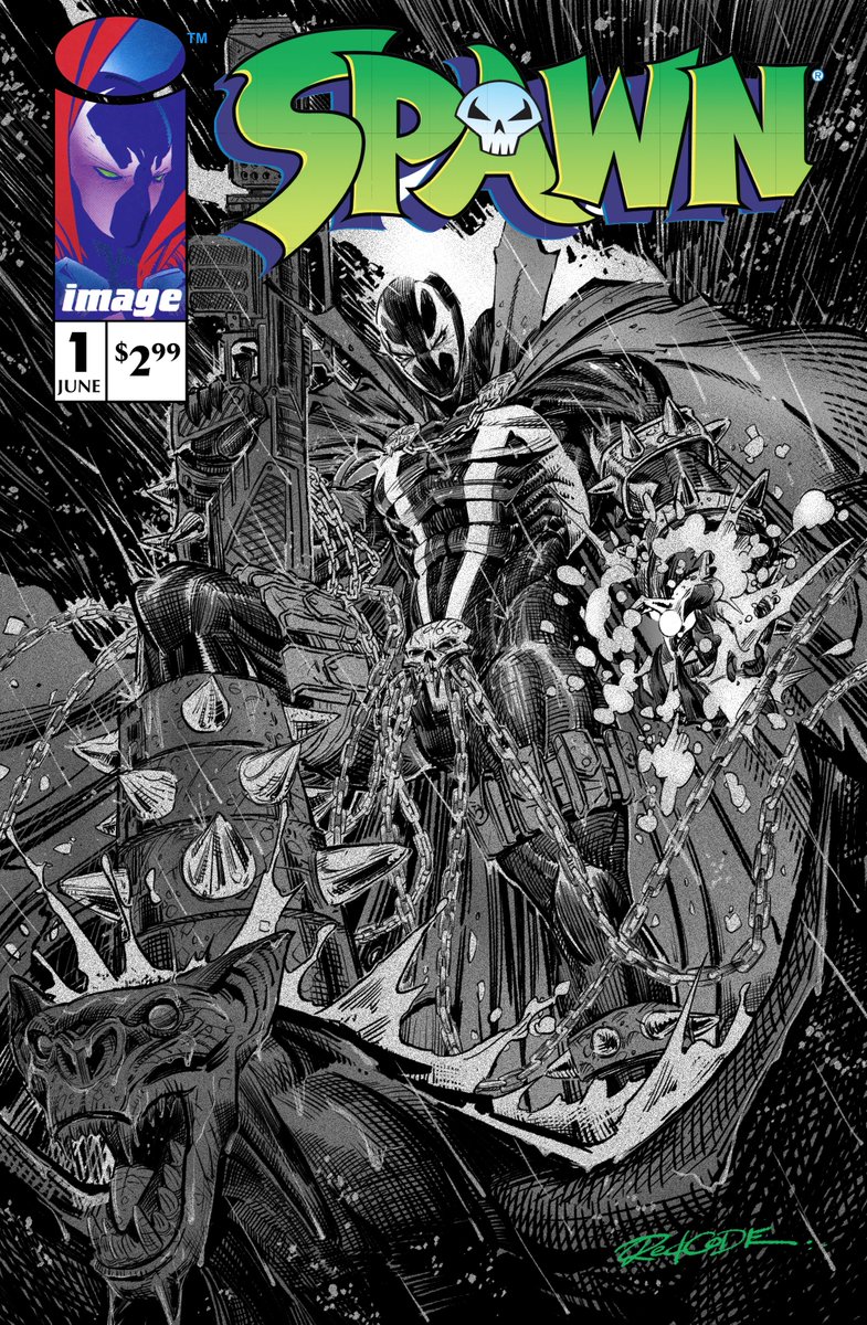 I bought a model of spawn a long time ago but never drew him.😄😄😄
#spawnsketchcover #spawn #todd #toddmcfarlane #cover #sketch #ink #comic #spawn30thanniversary  #imagecomics #image