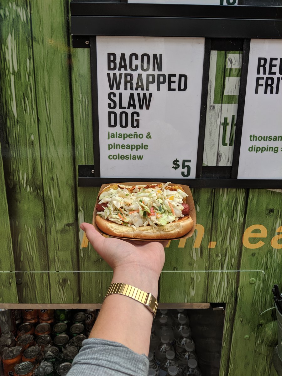 | June 16, 2022 – Bent Paddle – 12:00-8:30 |
It's been around since the beginning and never gets old, the Bacon Wrapped Slaw Dog. Head on over to Bent Paddle and snag one, maybe with a side of tots or fritters?
#rambleon #roameatrepeat