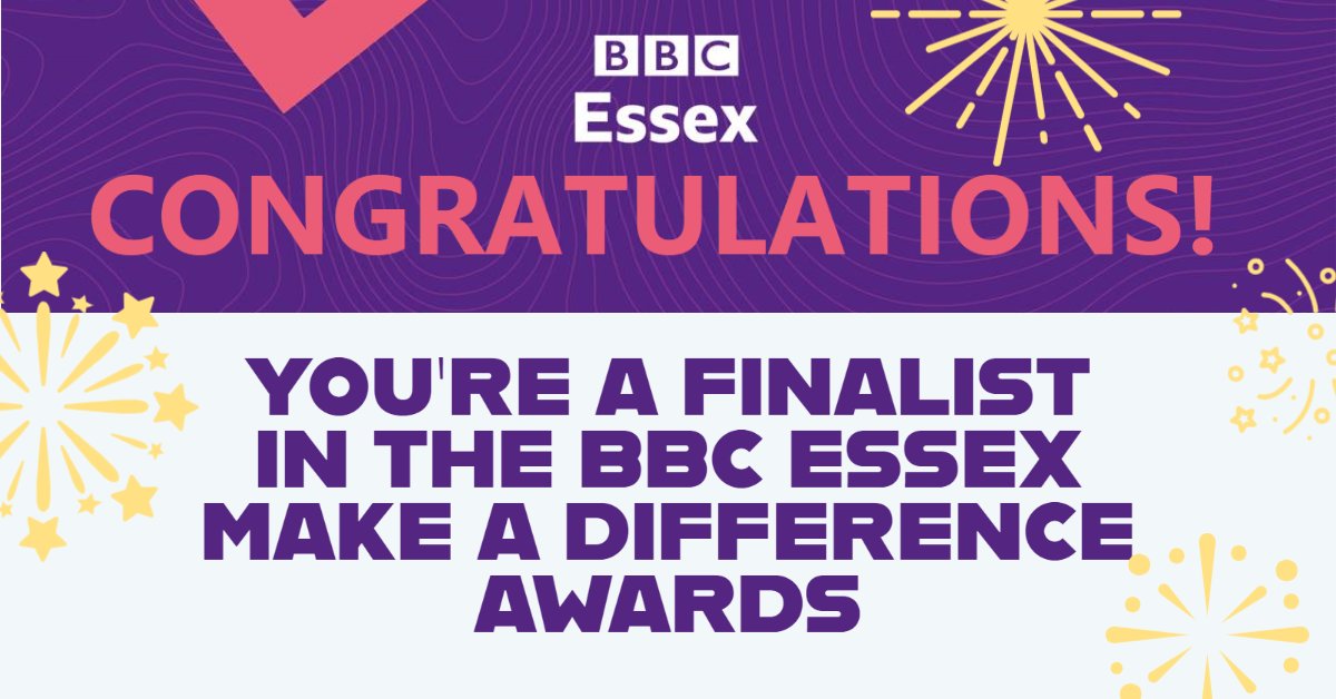 EverychildUK's tweet photo. Every Child Online has been nominated for the BBC Essex Make a Difference Awards and we have made it to the finalist stage! The category we have nominated in is COMMUNITY GROUP. Thank you to everyone who nominated us. #BBCMakeADifference #everychildonline #itfullcircle https://t.co/Mh2l1pWRdZ