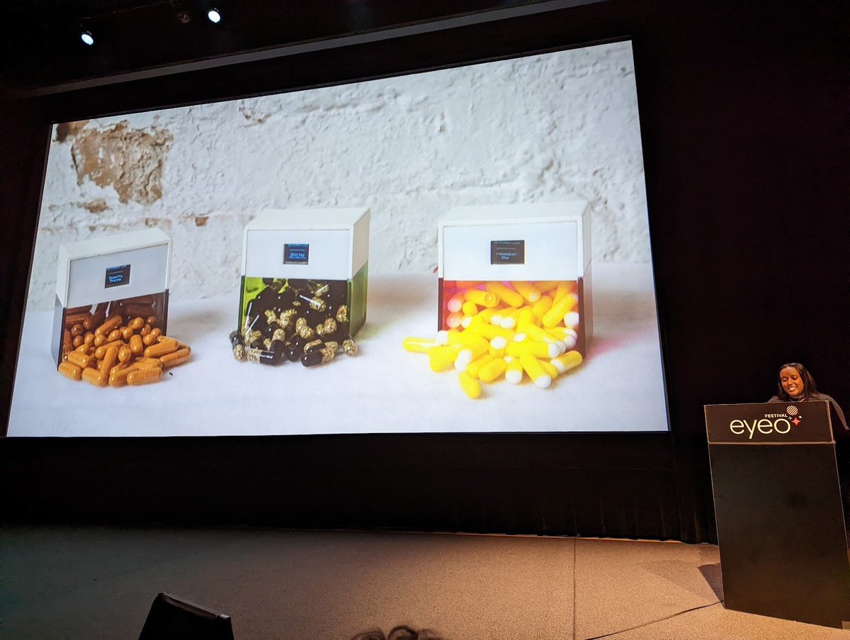 So inspiring to learn about Salome’s art work with technology and community engagement. <a href="/eyeofestival/">eyeo organizers</a> #Eyeo2022