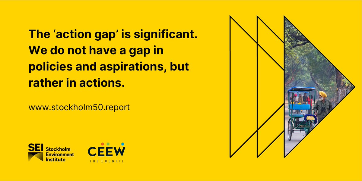 GGKP_Policy's tweet photo. How can leaders and policymakers help accelerate the global movement towards #Sustainability?
@SEIresearch & @CEEWIndia’s report emphasizes the importance of decisively tackling structural barriers to enable #EffectiveAction and build a #BetterFuture.
➡️ https://t.co/oCbVuwSyNt https://t.co/57b6qKH4B5