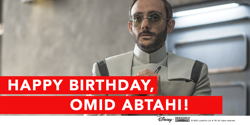 Happy Birthday, Omid Abtahi! 