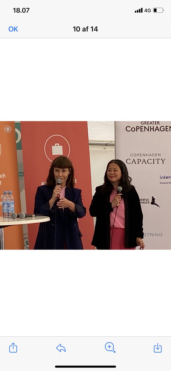 interregoks's tweet photo. Projekterne griber bolden og pitcher deres projekter til dagens event! 

#Overgransen #Interregoks #FMDK22 https://t.co/1hpJD0sueF