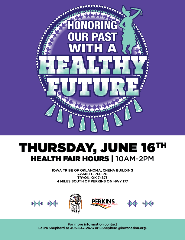 Come see Vince, Colby, and Tanner at the Iowa Nation Health fair today. We're talking to Native men about ways to better sexual health within our community.