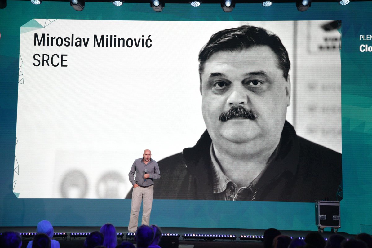 TNC_GEANT's tweet photo. Sadly, many of our old colleagues and friends could not be with us today. 

In the last year, two very special people from within our community passed away. During the #TNC22 Closing Plenary we commemorated our dear friends Miroslav Milinović (@SrceHr) and Rhys Smith (@Jisc). https://t.co/x1zC1AEq9f