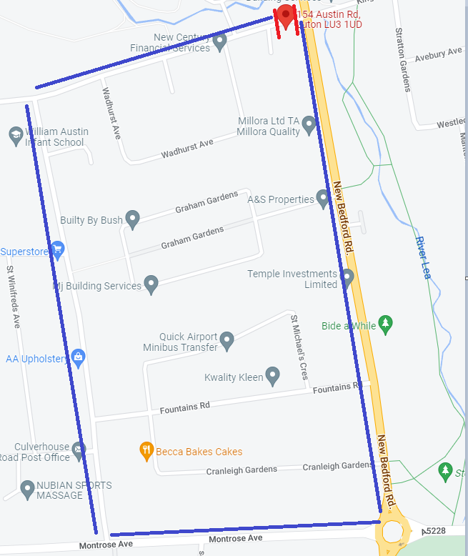 AffinityWater's tweet photo. #LU3 We are carrying out urgent works on Austin Road in #Luton from 19:00 this evening. To ensure the repair is done safely this will be carried out under a #RoadClosure . https://t.co/OSosOPPNpK