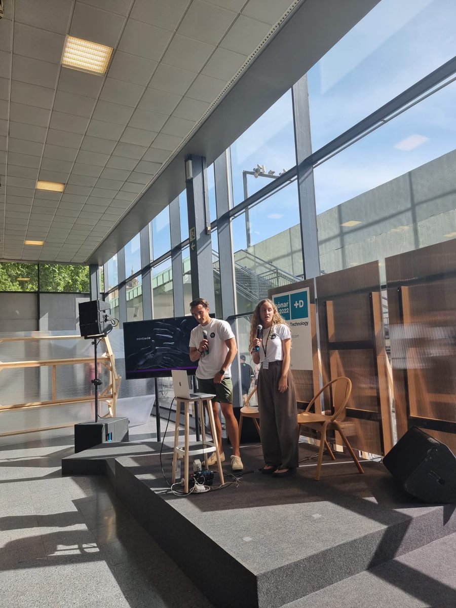 MinttedOfficial's tweet image. Diego and Irina from the team are at @sonarplusd talking about Mintted and how we help creators tokenize their communities. 

Go go go GUYS!!!

#sonarplusD