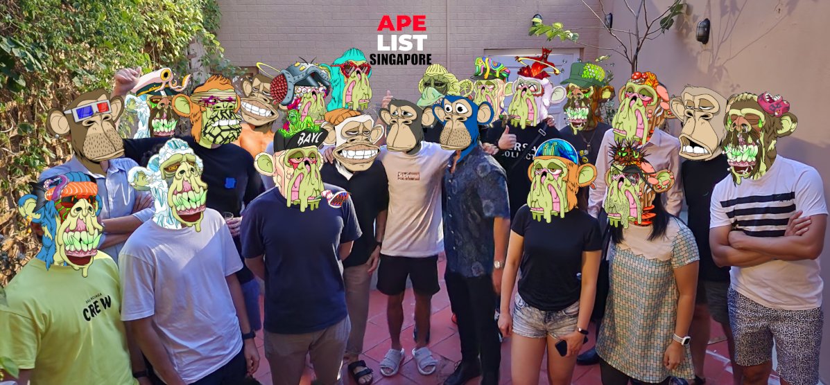 RayRayNg's tweet photo. Had an awesome get together with the Singapore members of @TheApeList_! https://t.co/y3zUijxedt